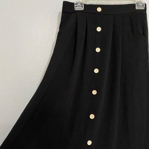 Skirt dark blue large elastic waist brand new never used